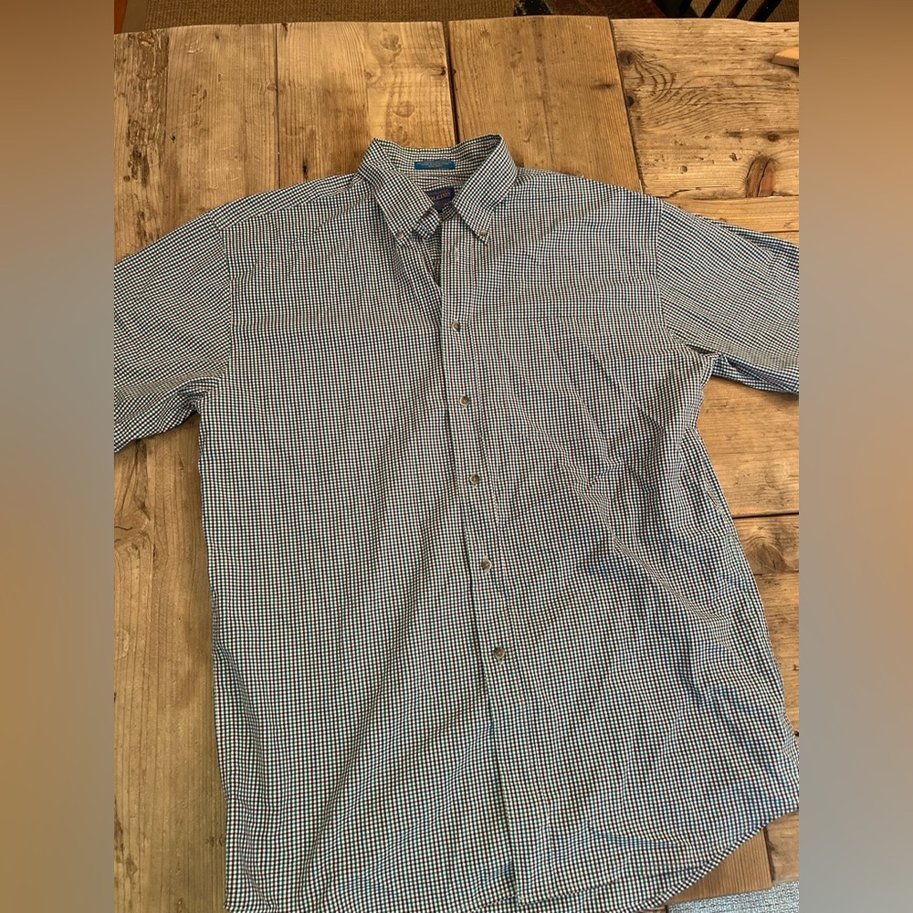 Pendleton medium button down plaid shirt
